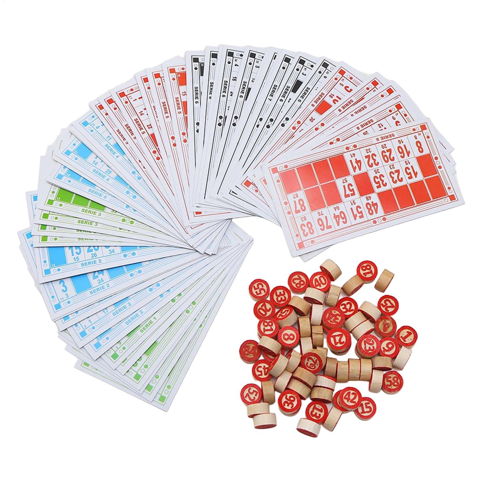 Vintage Collectible Playing Cards - Jeu de cartes de bingo éducatif