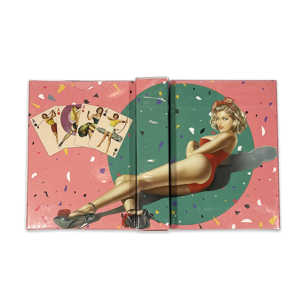 Vintage Collectible Playing Cards - Belle Collection de filles mignonnes, jeu