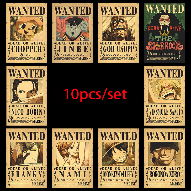 Vintage Collectibles Toys - Lot de 10 affiches de recherche