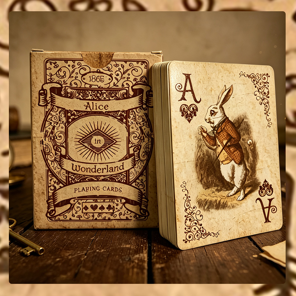 Vintage Collectible Playing Cards - 1 ou 2 jeux de cartes