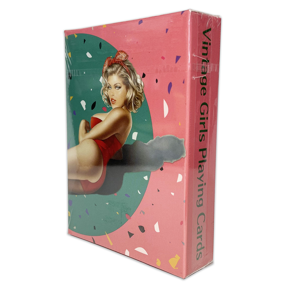 Vintage Collectible Playing Cards - Américain rétro Sexy belle dame Bikini