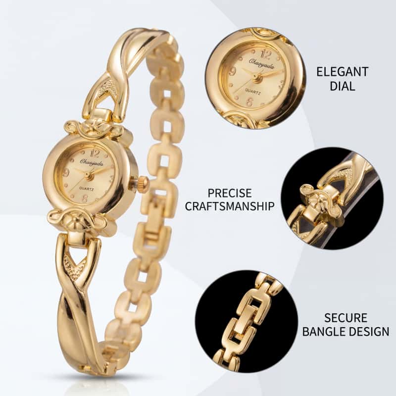 Montres fines en or pour femme - Vintage Watch Crystal avis et prix
