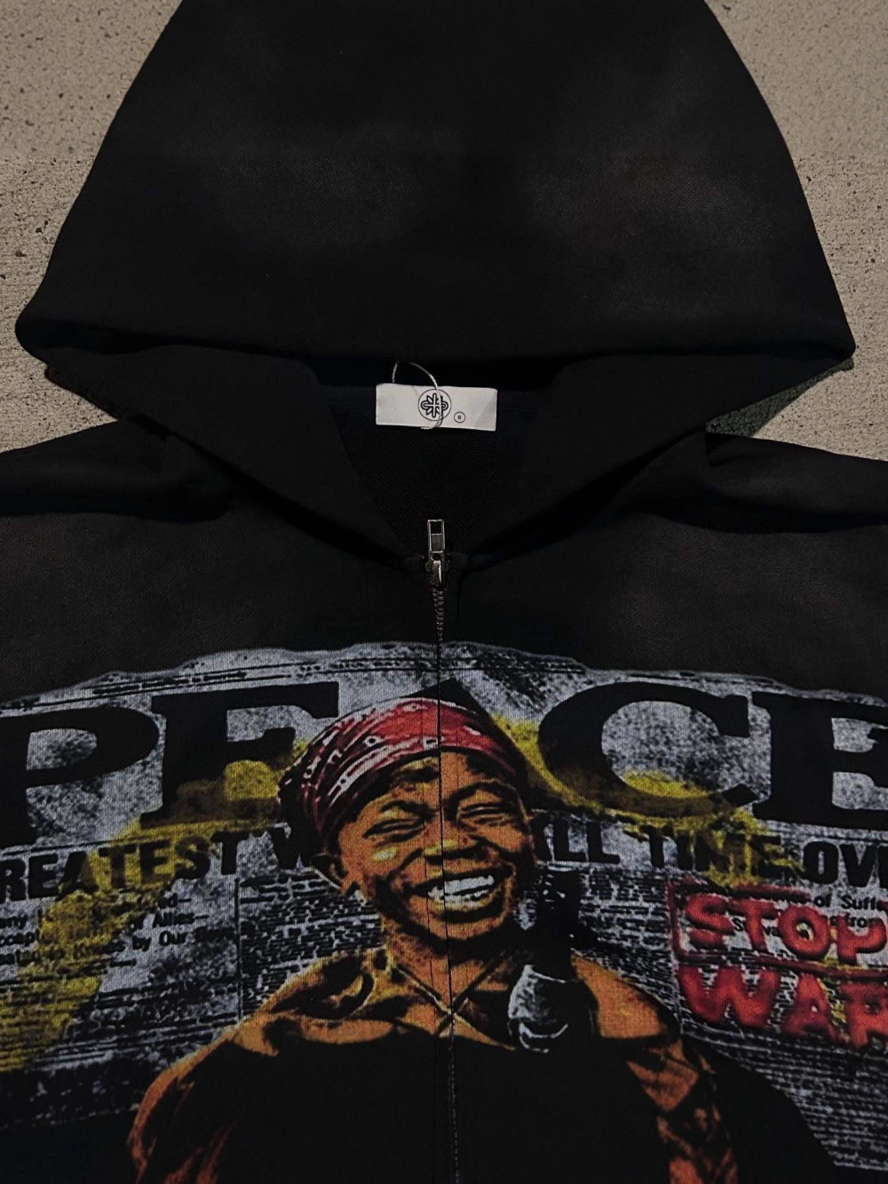 Nouveau sweat à capuche ample  - Vintage Zip Hoodie avis et prix