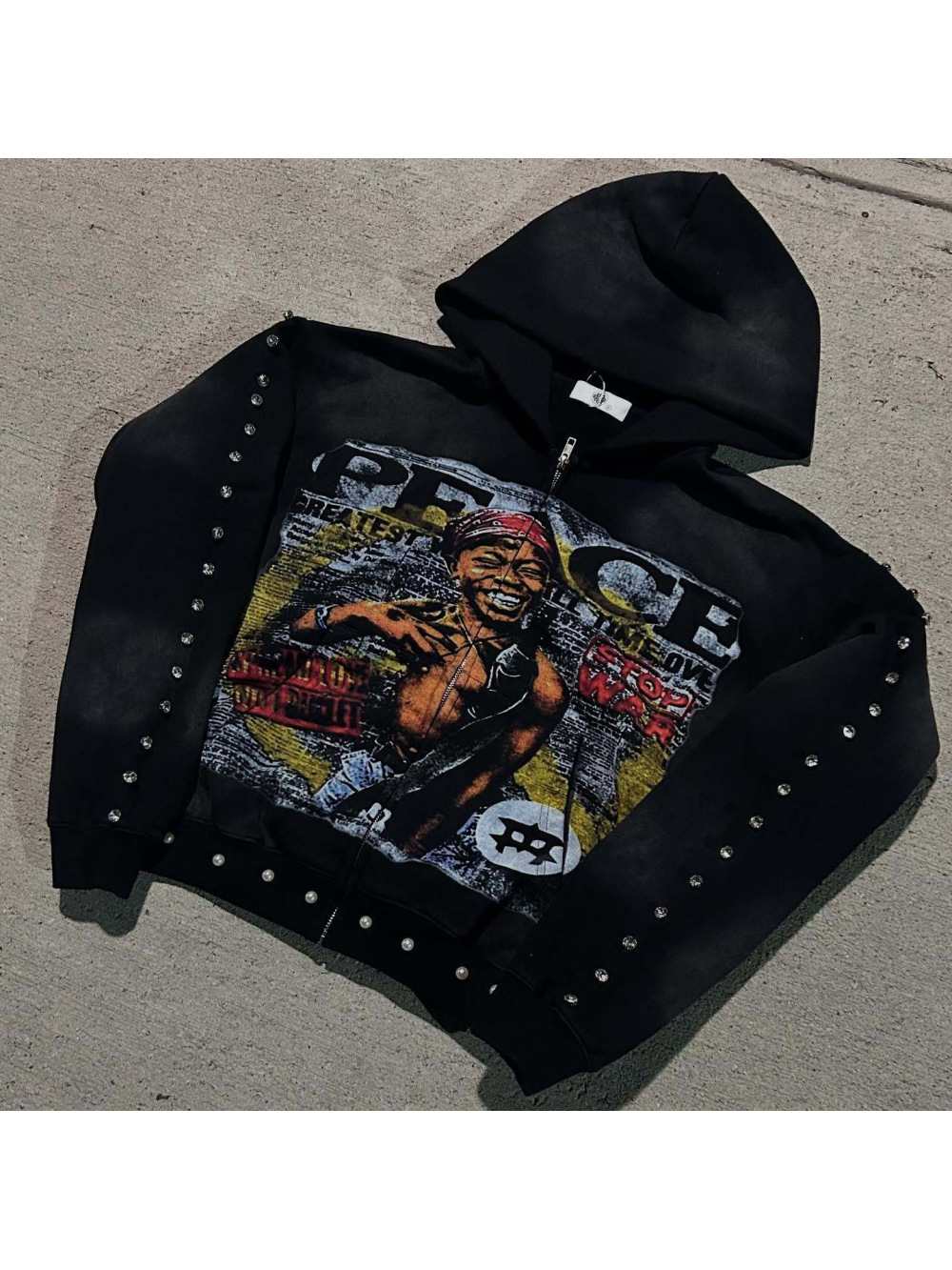 Nouveau sweat à capuche ample  - Vintage Zip Hoodie avis et prix