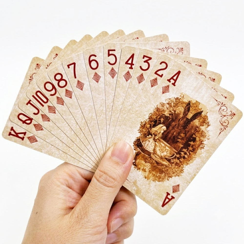 55 cartes à jouer Alice au pay - Vintage Collectible Playing Cards avis et prix