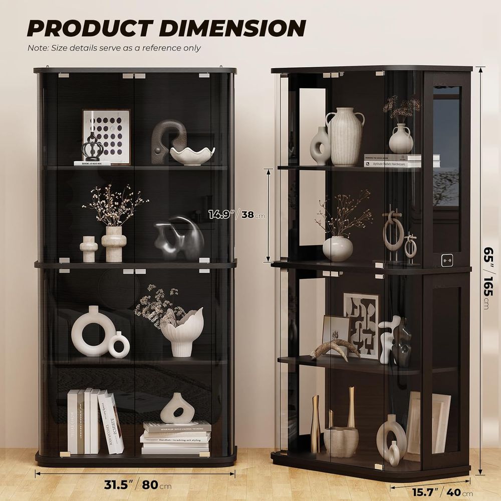 Vitrine arrondie avec porte en - Collectible & Vintage Dolls For Halloween avis et prix