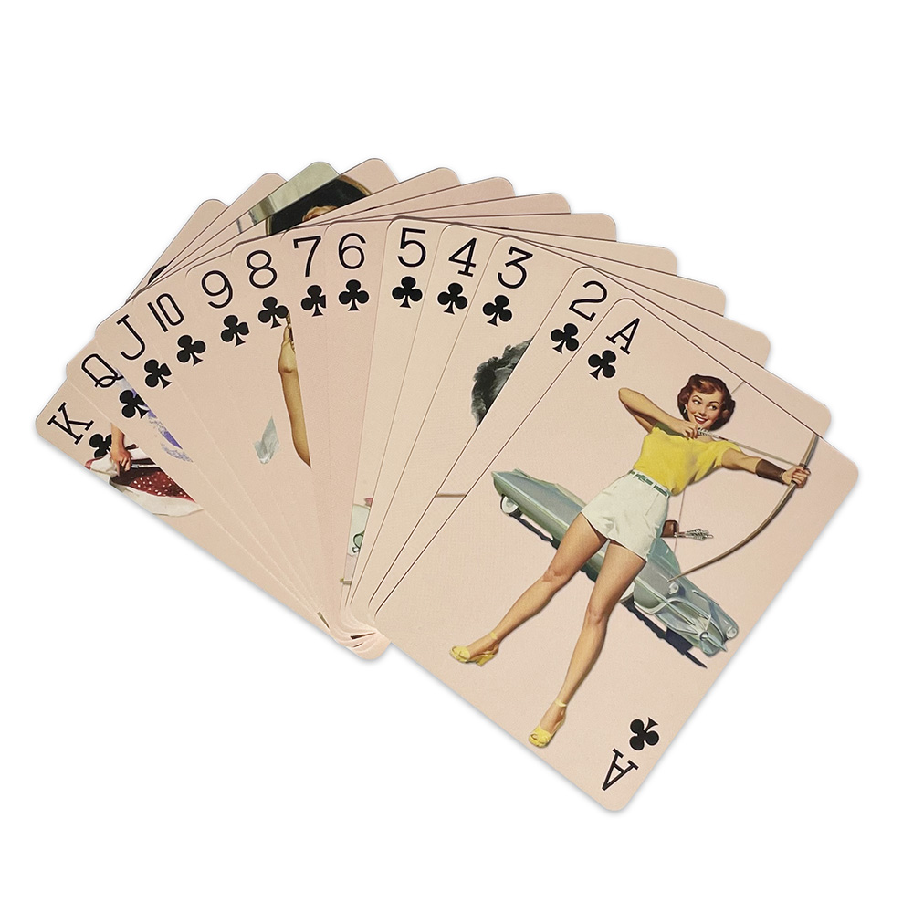 Belle Collection de filles mig - Vintage Collectible Playing Cards avis et prix