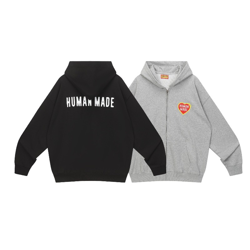 Sweat à capuche vintage Human  - Vintage Zip Hoodie avis et prix