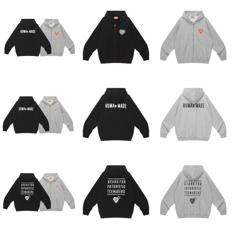 Sweat à capuche vintage Human  - Vintage Zip Hoodie avis et prix