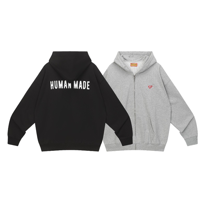 Sweat à capuche vintage Human  - Vintage Zip Hoodie avis et prix