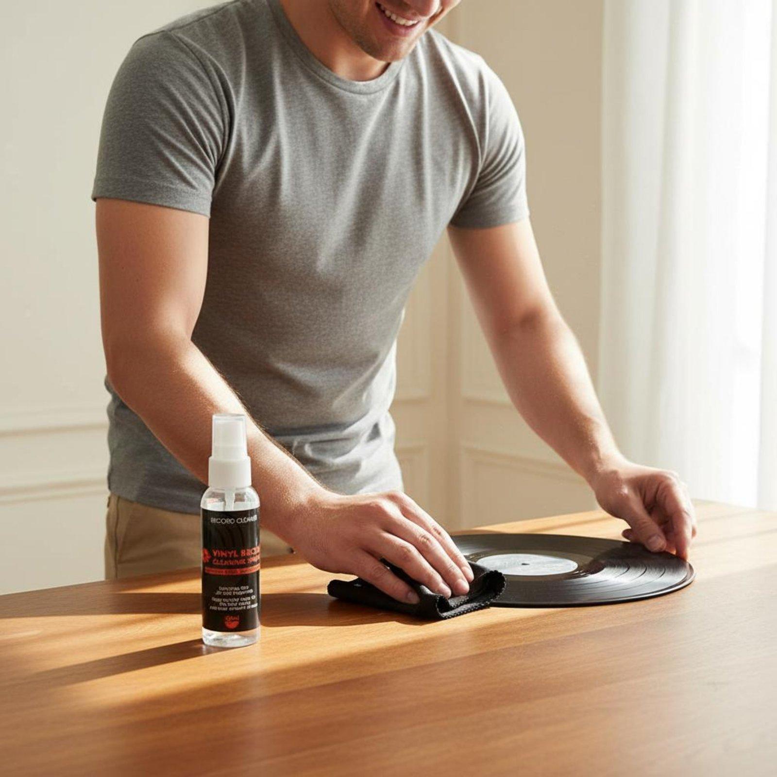 Kit de nettoyage pour disques  - Vinyl Record Cleaner avis et prix