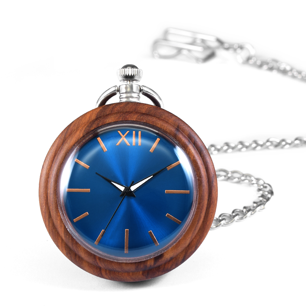 Montre de poche à quartz en bo - Vintage Collectible Glass avis et prix