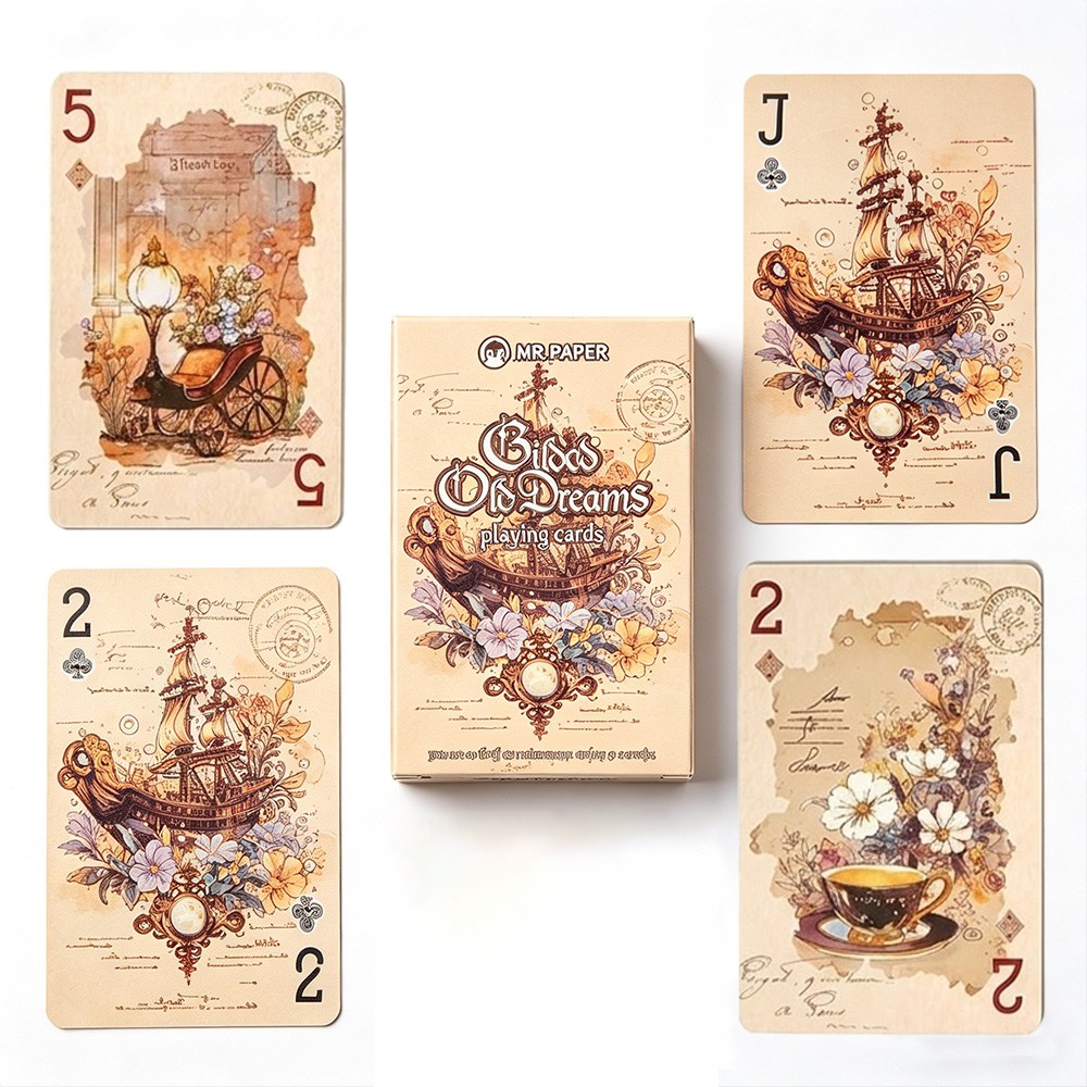 55 cartes à jouer esthétiques  - Vintage Collectible Playing Cards avis et prix