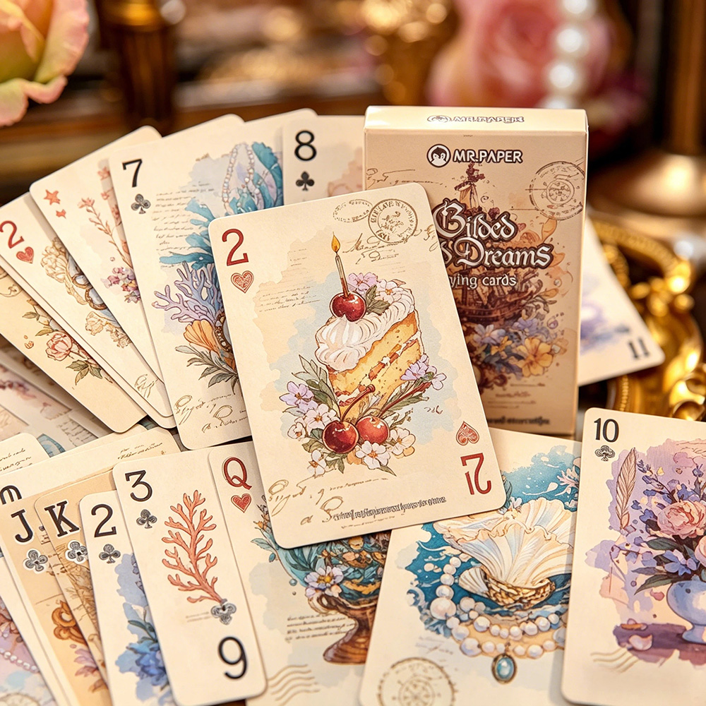 55 cartes à jouer esthétiques  - Vintage Collectible Playing Cards avis et prix