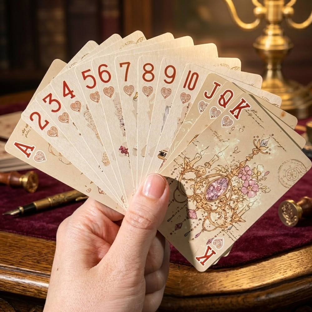 55 cartes à jouer esthétiques  - Vintage Collectible Playing Cards avis et prix