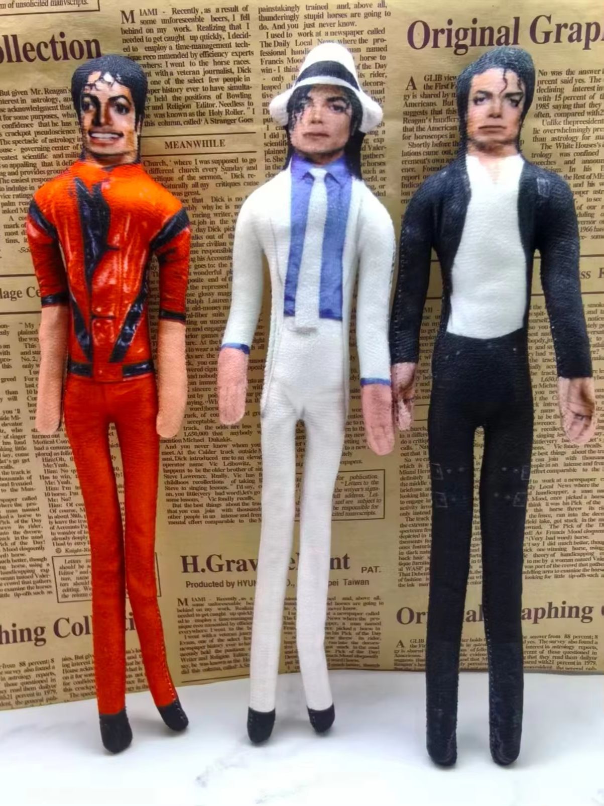 Figurine en peluche vintage MJ - Vintage Collectible And Vintage Dolls avis et prix