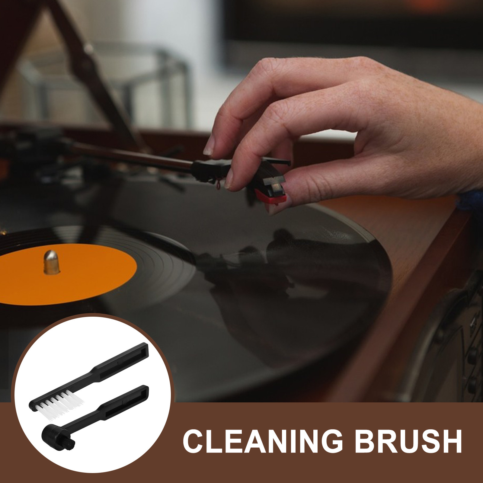 2 pièces : Nettoyeur d'aiguill - Vinyl Record Cleaner avis et prix