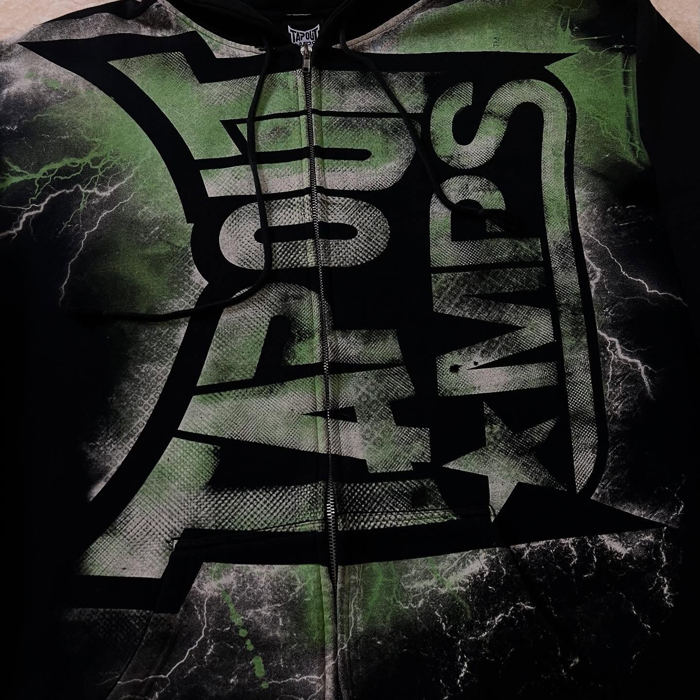 Sweat à capuche Vintage vert i - Vintage Zip Hoodie avis et prix