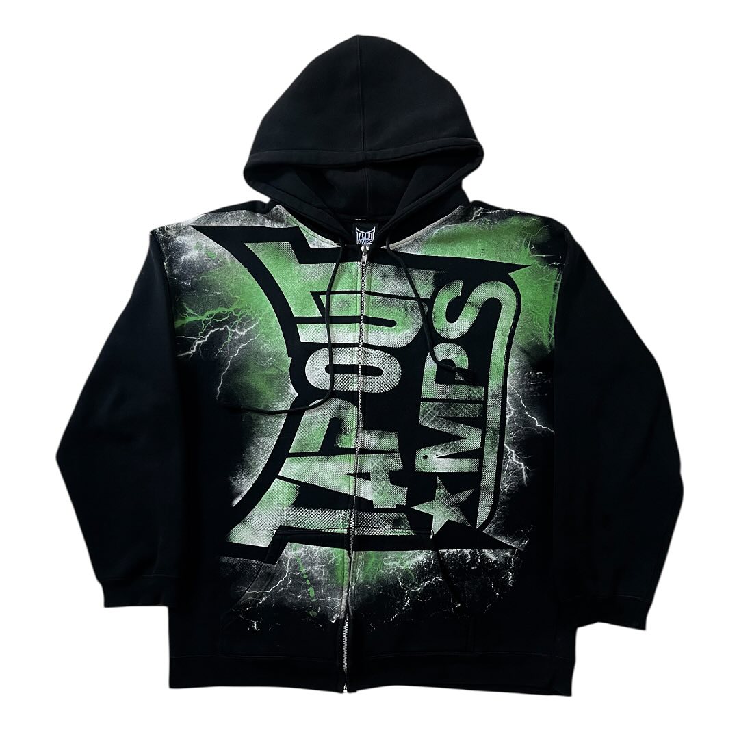 Sweat à capuche Vintage vert i - Vintage Zip Hoodie avis et prix