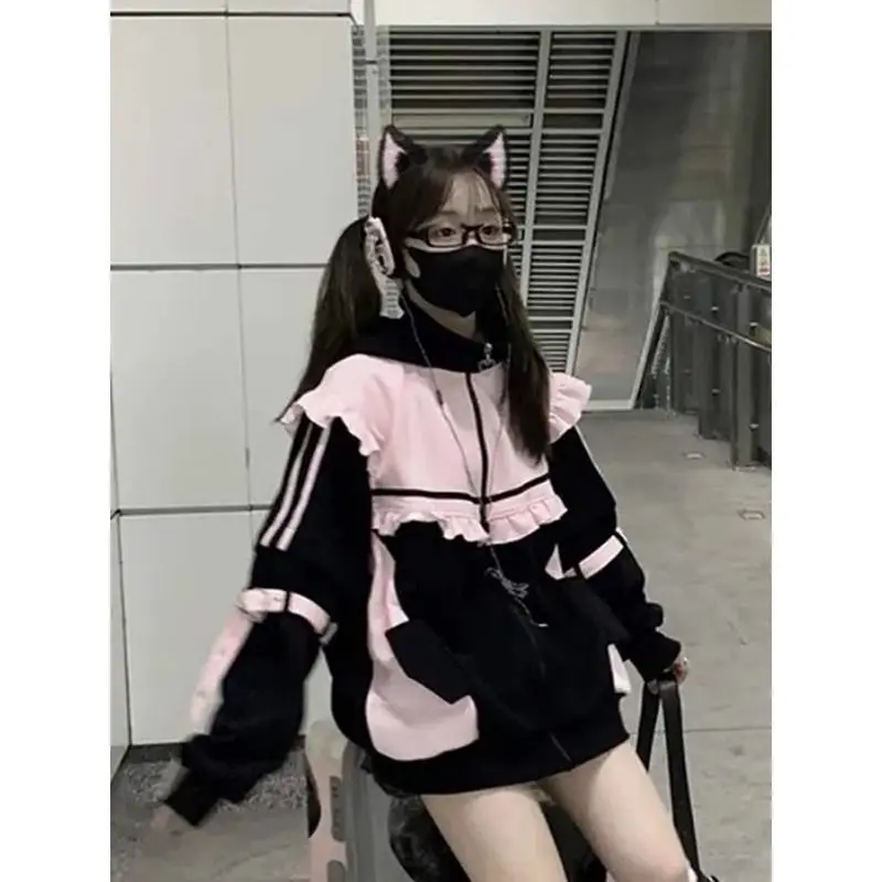 Sweat à capuche japonais Sweet - Vintage Zip Hoodie avis et prix