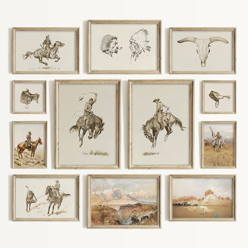 Décoration murale style cowboy - Vintage Toy Collector avis et prix