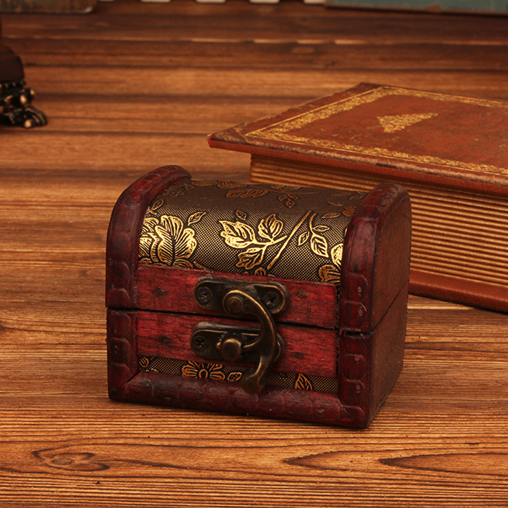 Boîte à bijoux vintage en bois - Vintage Items avis et prix