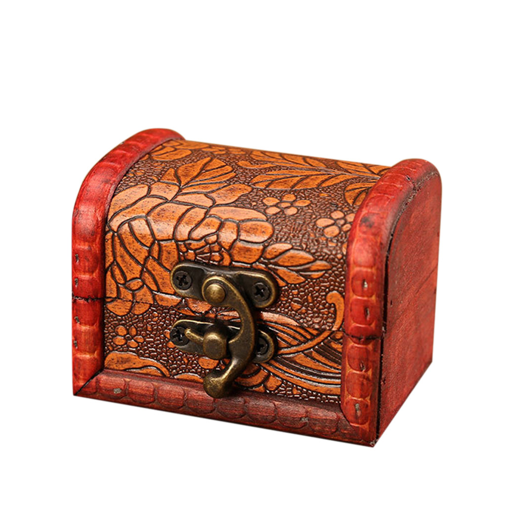 Boîte à bijoux vintage en bois - Vintage Items avis et prix