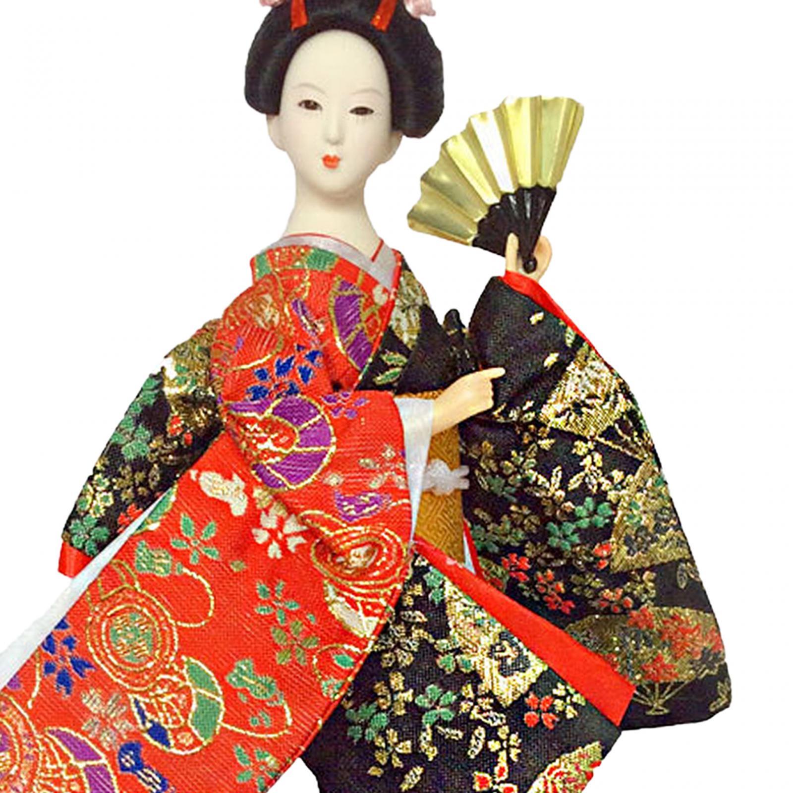Poupées Kimono Geisha Japonais - Vintage Collectible And Vintage Dolls avis et prix