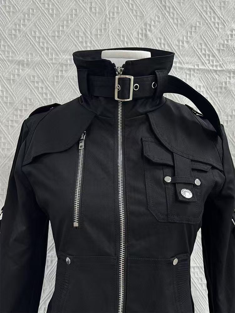 Sweat à capuche noir gothique  - Vintage Zip Hoodie avis et prix