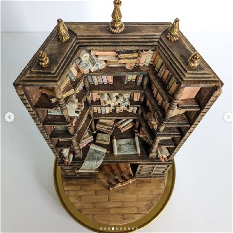 Miniature Bibliothèque Décorat - Vintage Collectible Glass avis et prix