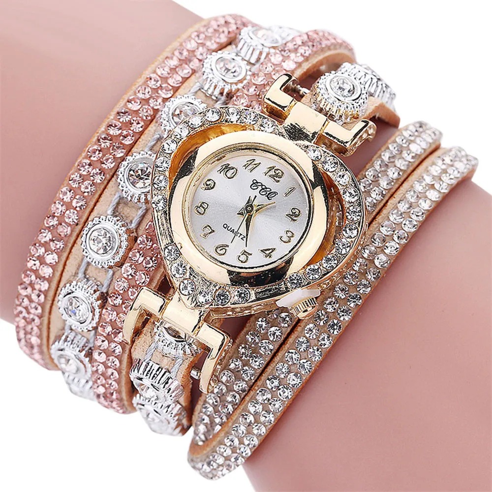 Superbe montre incrustée de di - Vintage Watch Crystal avis et prix