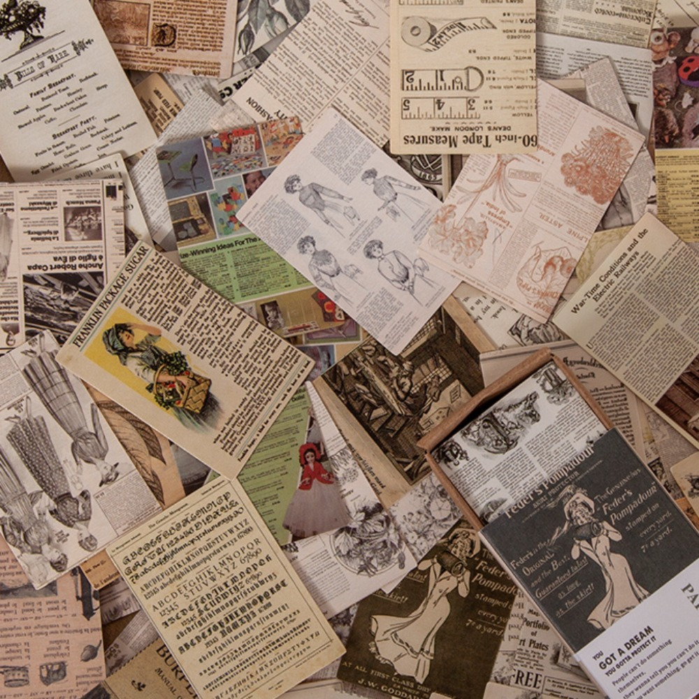 100 pièces Vintage manuscrit l - Vintage Collectible Magazines avis et prix