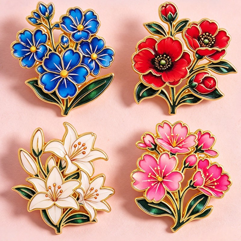 Broche Émail Vintage Mignonne  - Vintage Items avis et prix