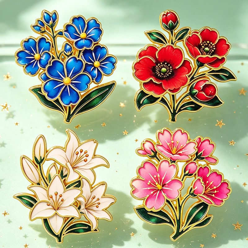 Broche Émail Vintage Mignonne  - Vintage Items avis et prix