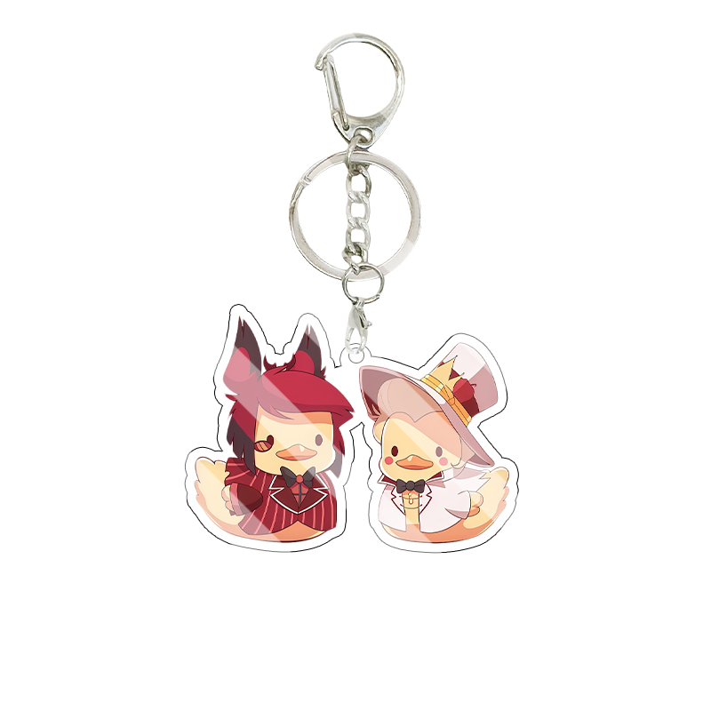 Porte-clés en acrylique Hazbin - Vintage Items avis et prix